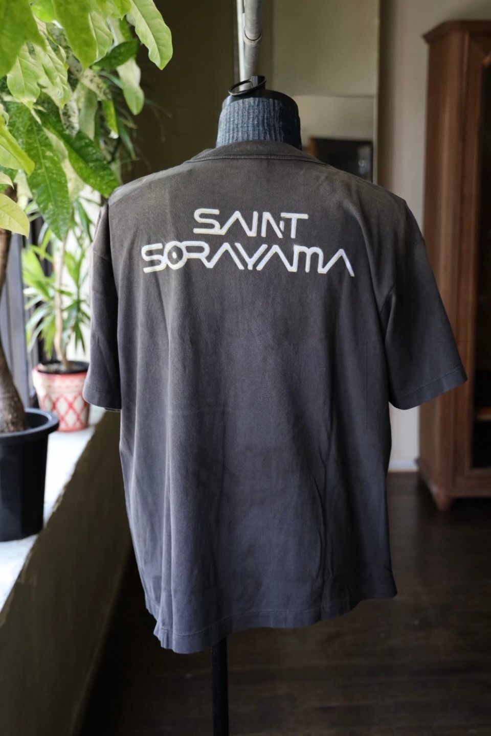 セントマイケル Tシャツ MASK SRYM_SS TEE(SM-HR1-0000-C75)BLACK★8月23日(土)発売！