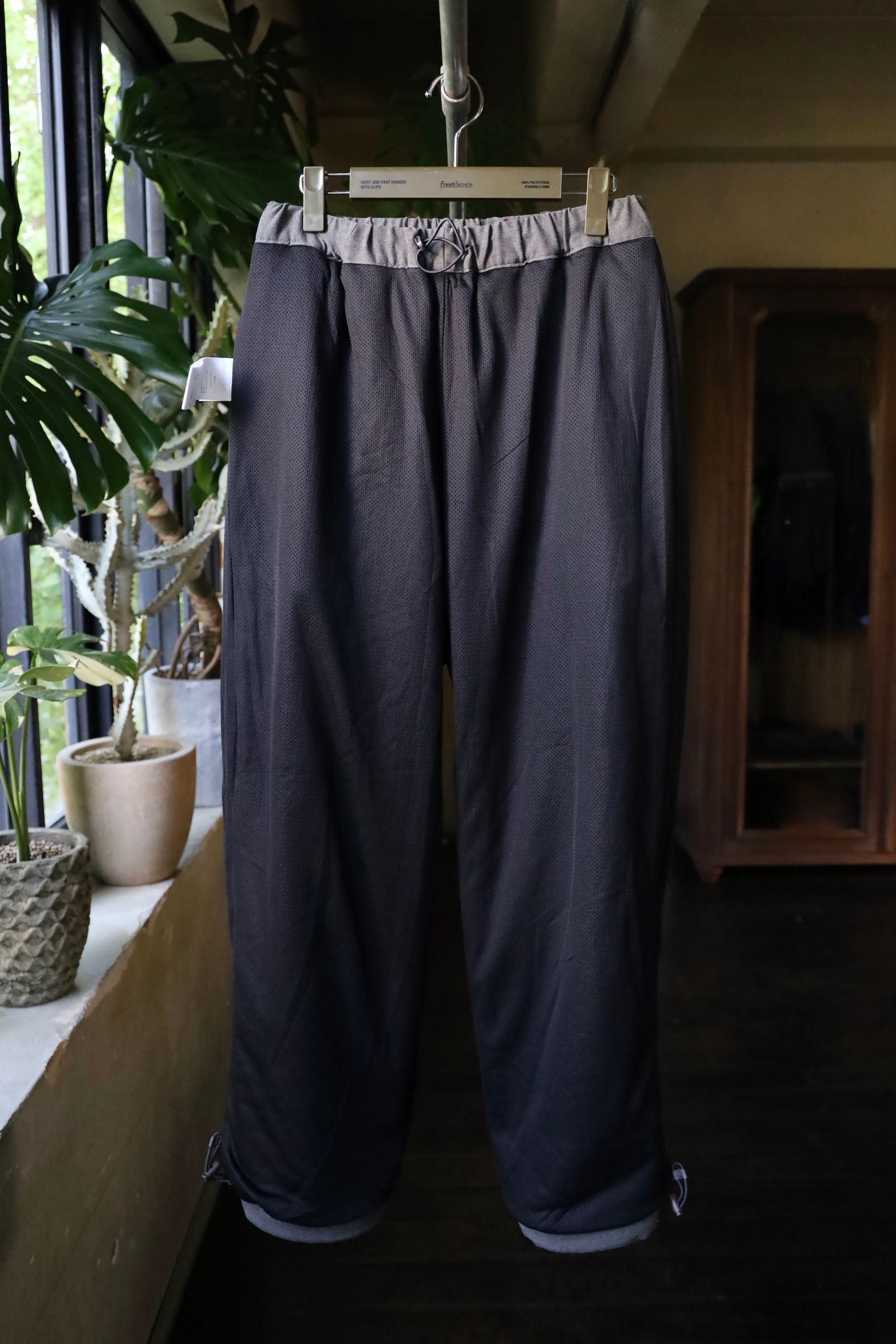フレッシュサービス WARM CLOTH TRACK PANTS w/Octa (FSC243-40175)H.GRAY