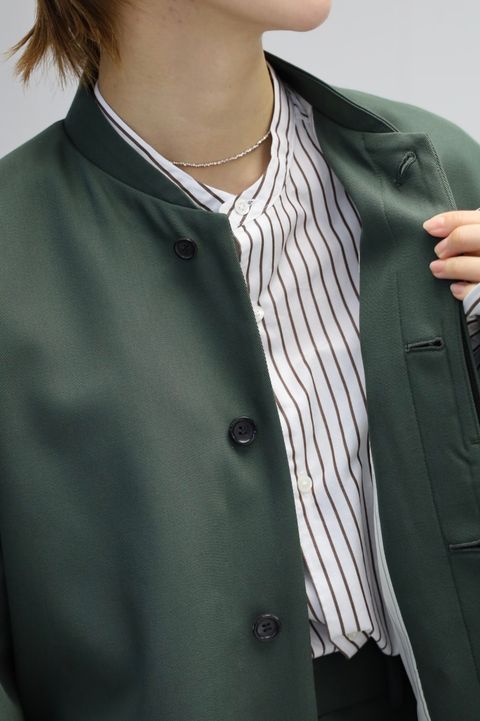 Graphpaper Techno Wool Nylon Stand Collar Short JacketSTYLE 2025.10.28