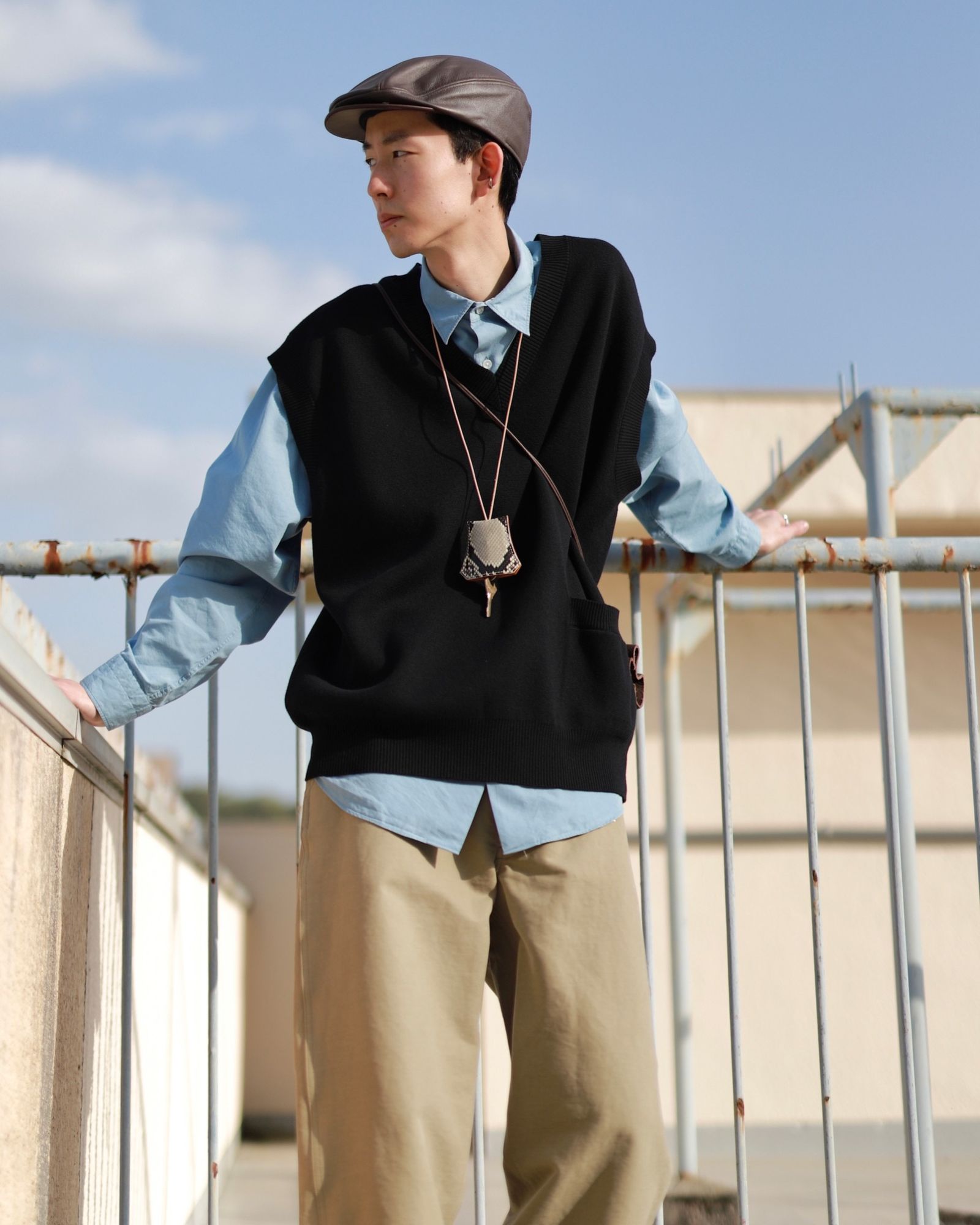 A.PRESSE アプレッセ23SS Motorcycle Trousersスタイル