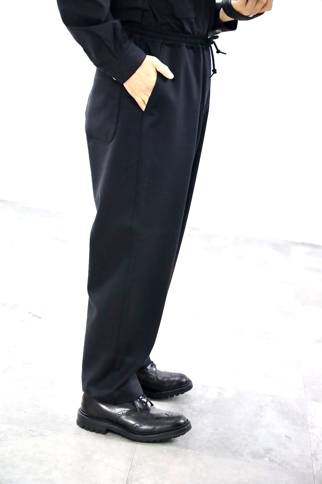 COMME des GARCONS HOMME ウールギャバ3Bジャケットスタイル