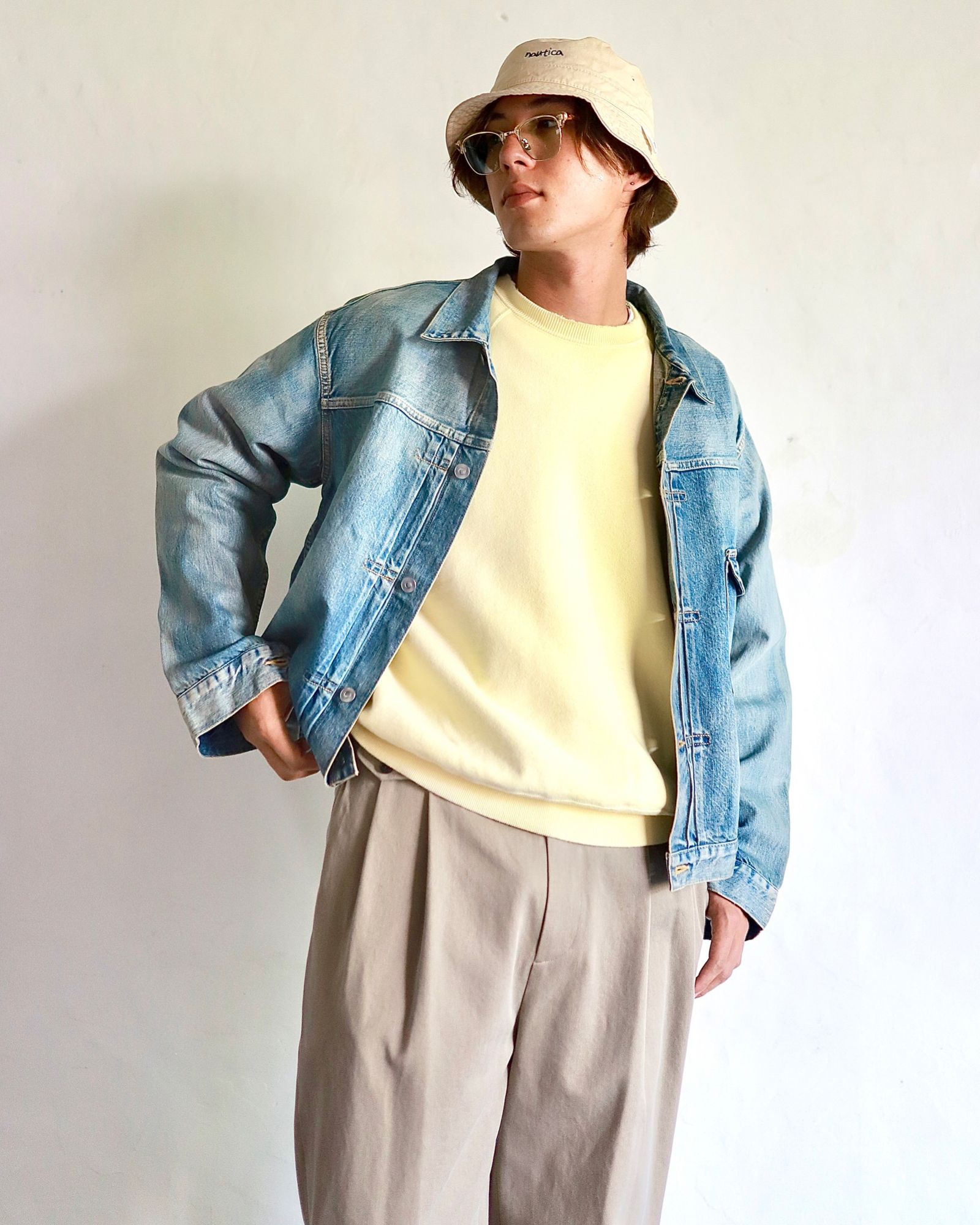アプレッセ　23aw スウェット　サイズ2 A.PRESSE - アプレッセ23AW Vintage Sweatshirt(23AAP-05-01K