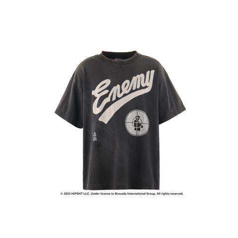 セントマイケル SNT ENEMY PE_SS TEE(SM-YS1-0000-C18)BLACK☆再入荷しました！