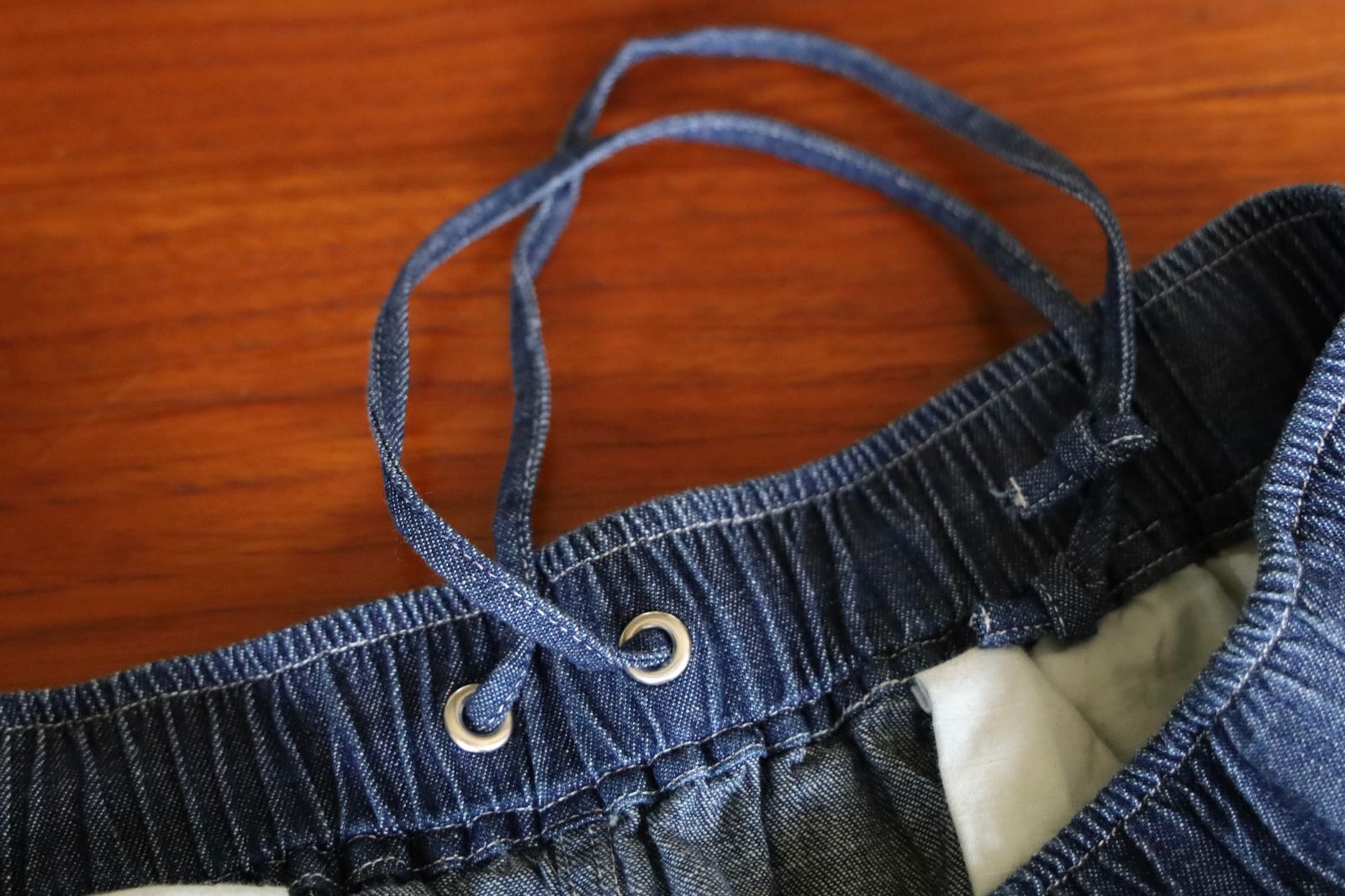 フレッシュサービス LIGHT DENIM EASY SHORTS (FSC252-40047)DARK FADE