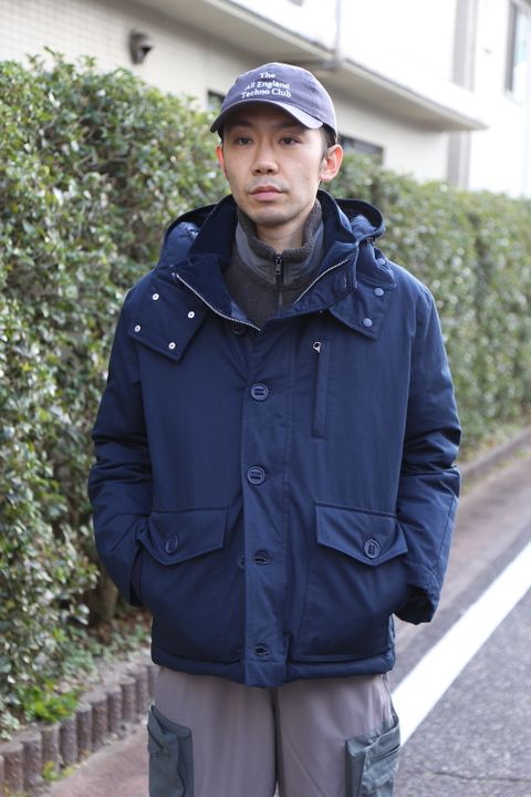 Comme des Garcons Homme  綿ナイロンウェザーブルゾン style.2020.12.11.