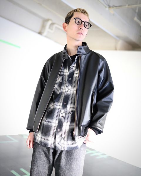 A.PRESSE アプレッセ 2024 Style1 Black Washed Denim Pantsスタイル