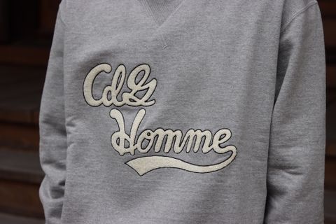 COMME des GARCONS HOMME カレッジロゴスウェット(HH-T016-051) style. 2021.09.05.