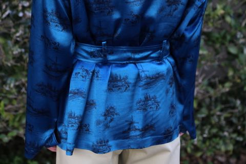 MATSUFUJI DAYDREAM Prinnted Jacket style 2021.02.21.