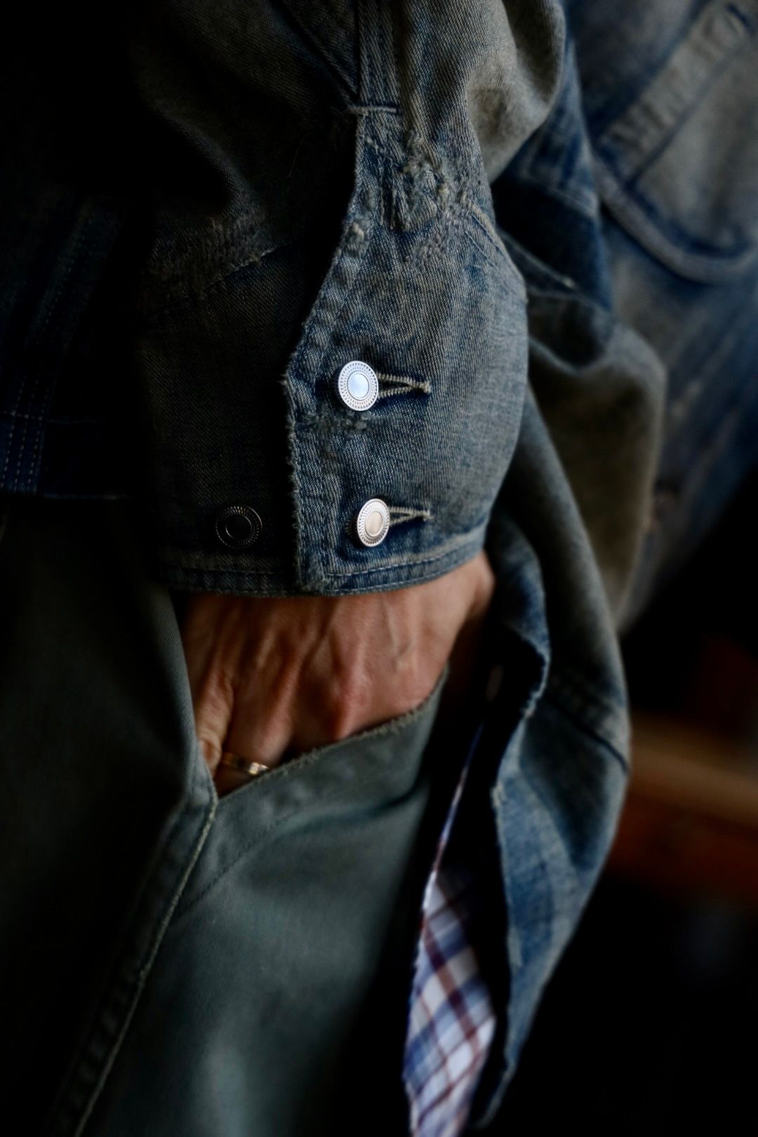 アプレッセ Vintage Coverall Jacket(25SAP-01-22K)INDIGO