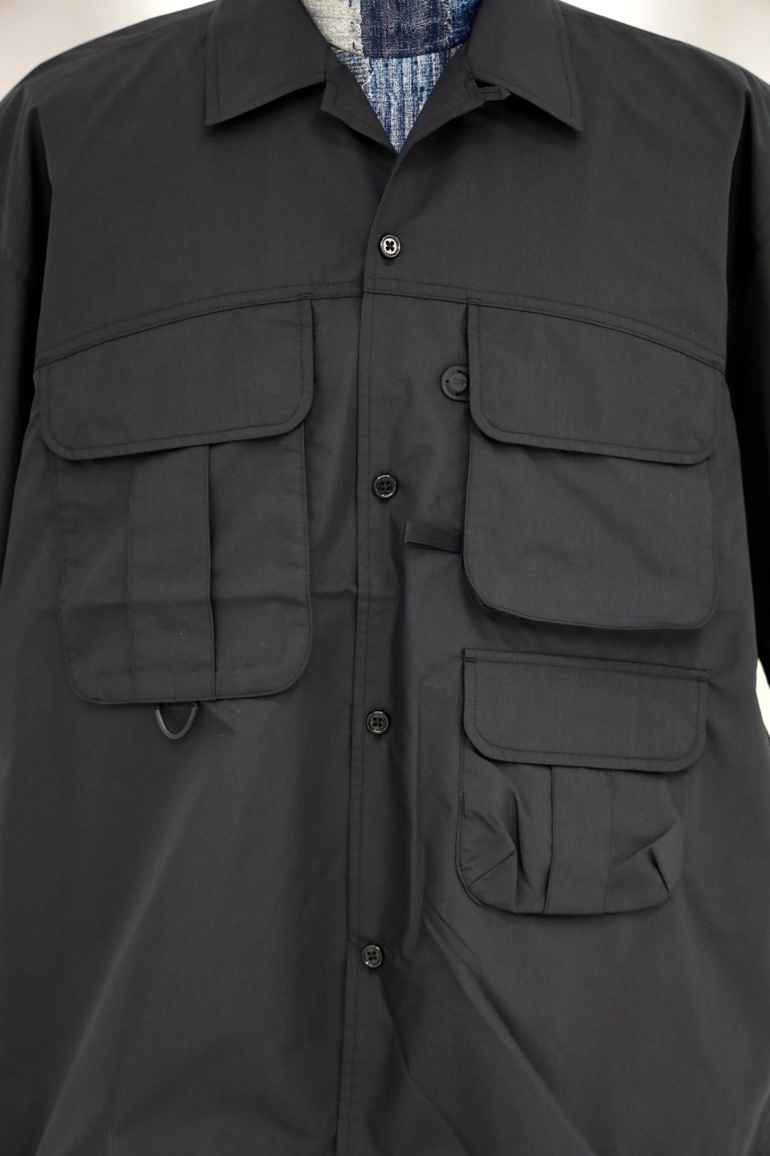 DAIWA PIER39(ダイワピア39) TECH MULTI TOOL POCKET SHIRT S/S SOLID(BE-86026)BLACK☆5月23日(土)新作発売！