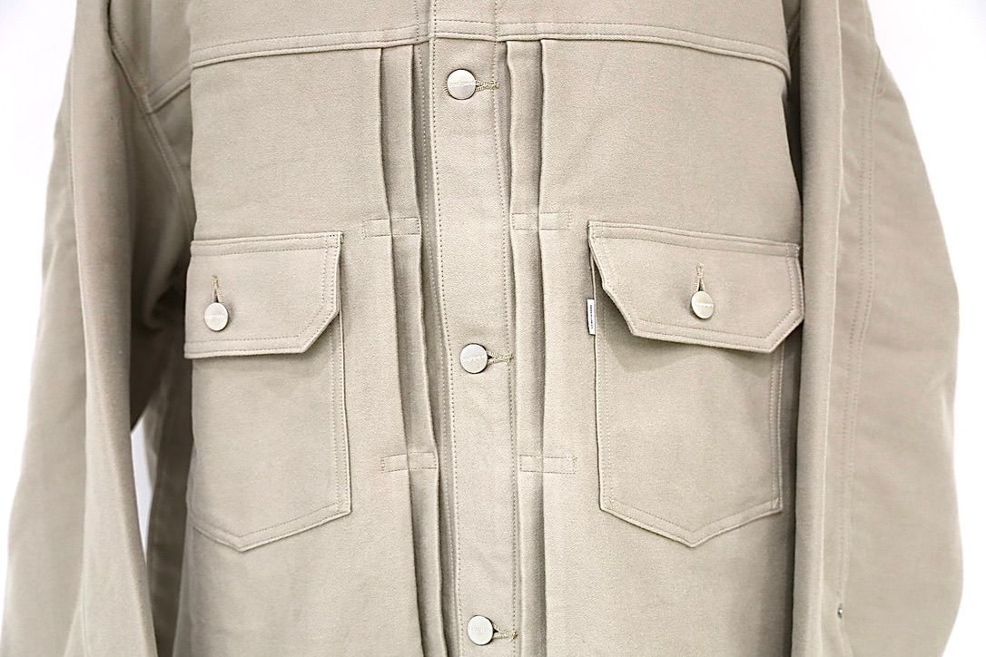 グラフペーパー Cotton Double Serge Jacket(GM263-20450)ASH☆8月8日(土)発売！