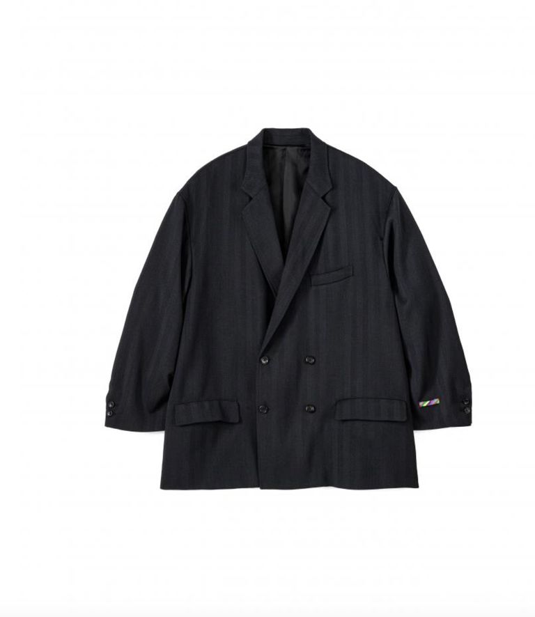 Graphpaper - グラフペーパー 24AW is-ness for GP Vintage Wool Double Jacket  (GM244-20019)BLACK☆11月16日(土)発売！ | mark