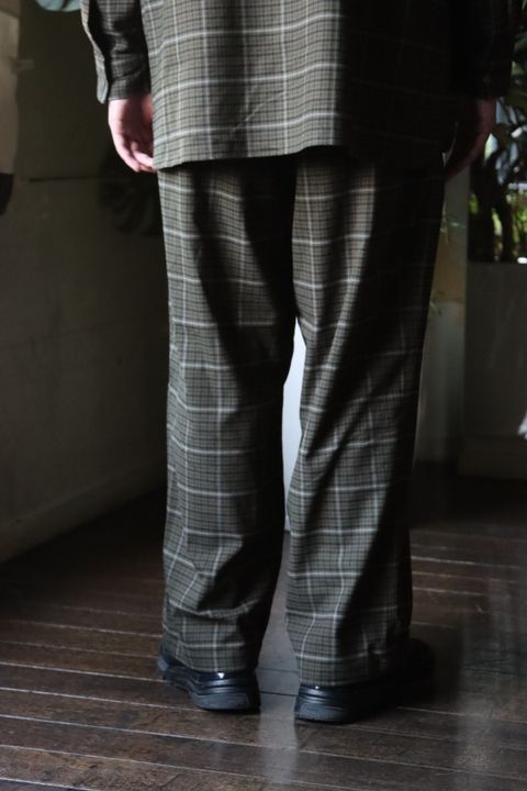 FreshService WOOLY STRETCH TAB-COLLAR SHIRT style.2022.9.10