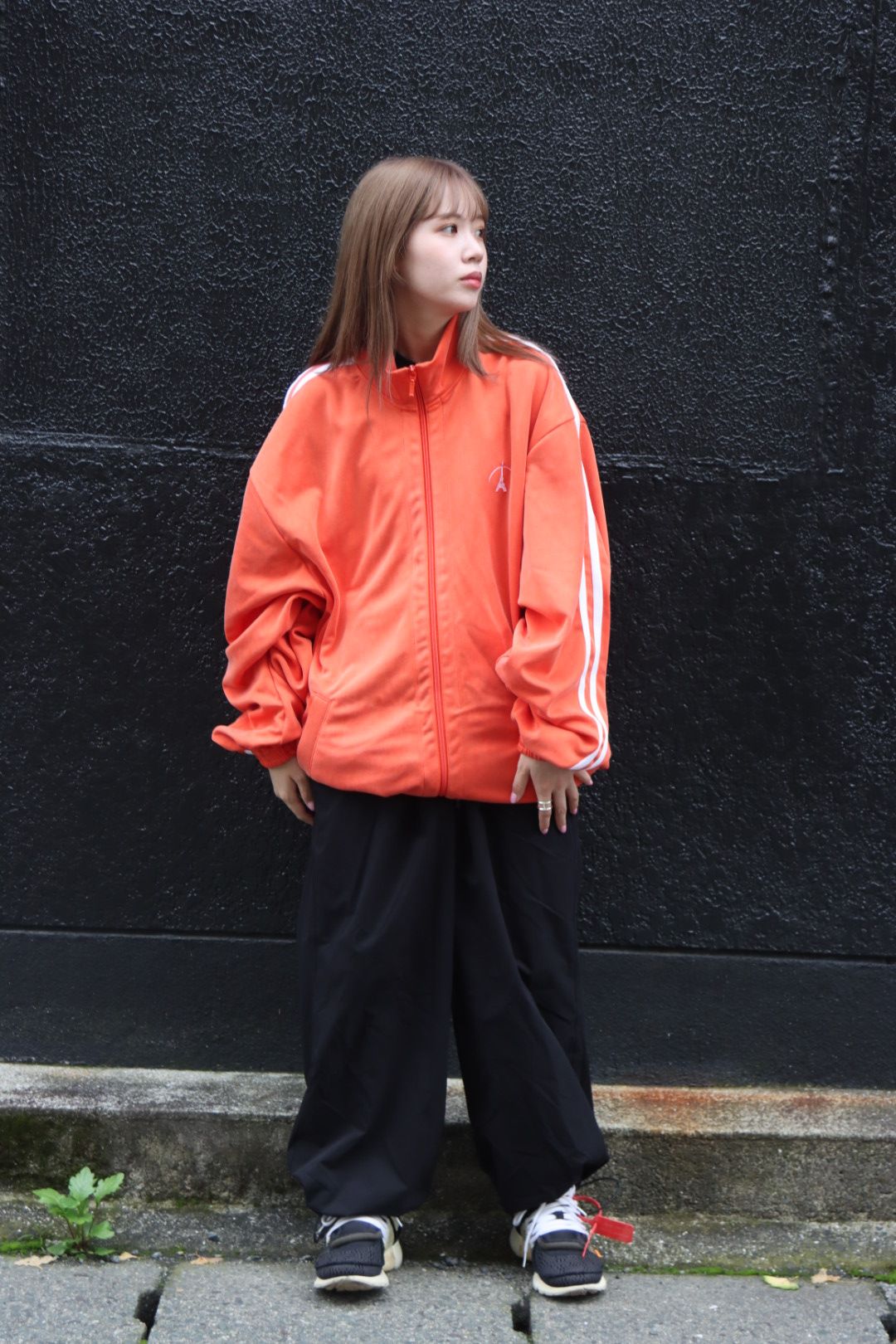 doublet - ダブレット23AW VINTAGE EFFECT TRACK JACKET (23AW29BL173