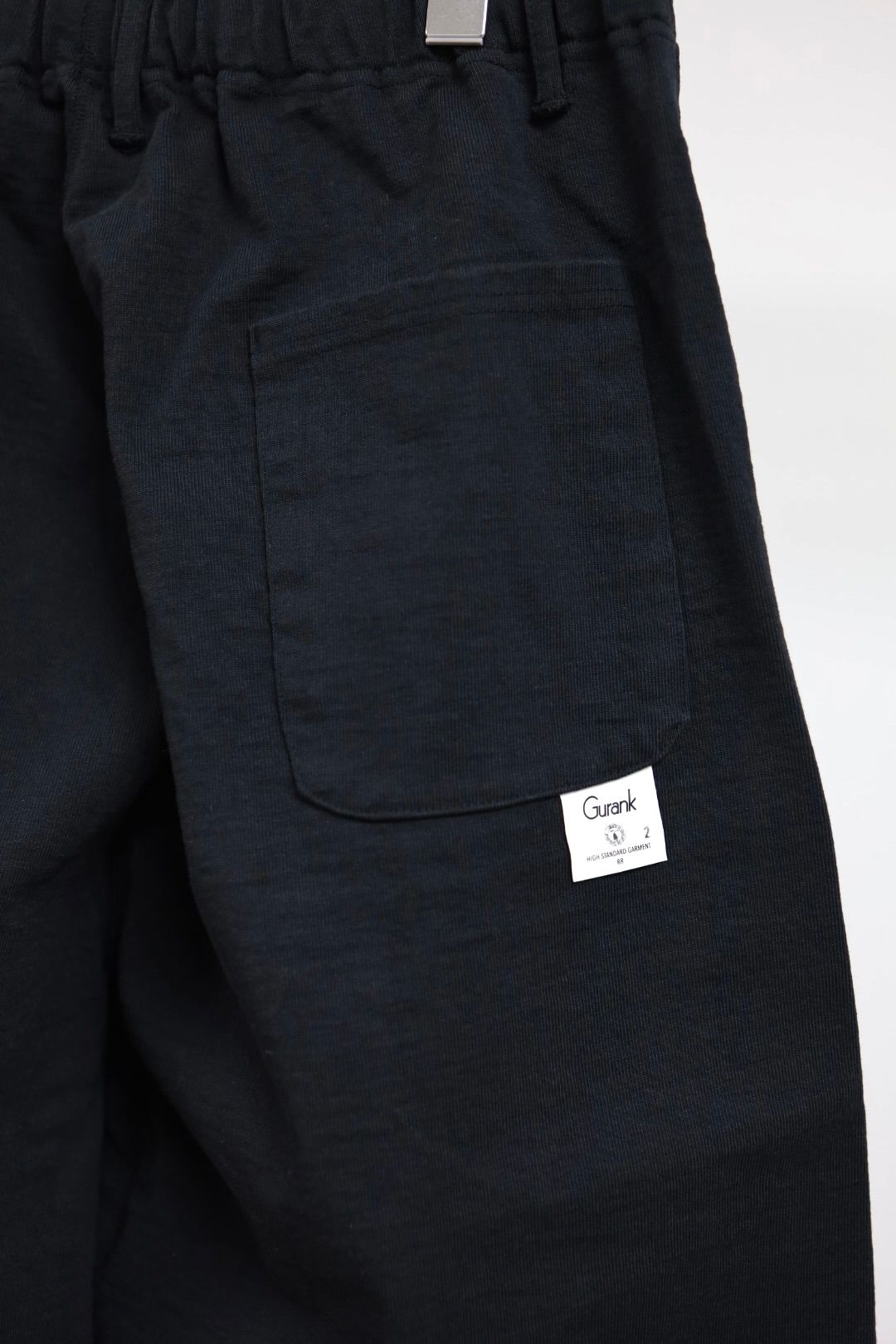 Gurank グランク 26SS パンツ 14/2 LW baggy pants (2618)BLACK★新作発売！