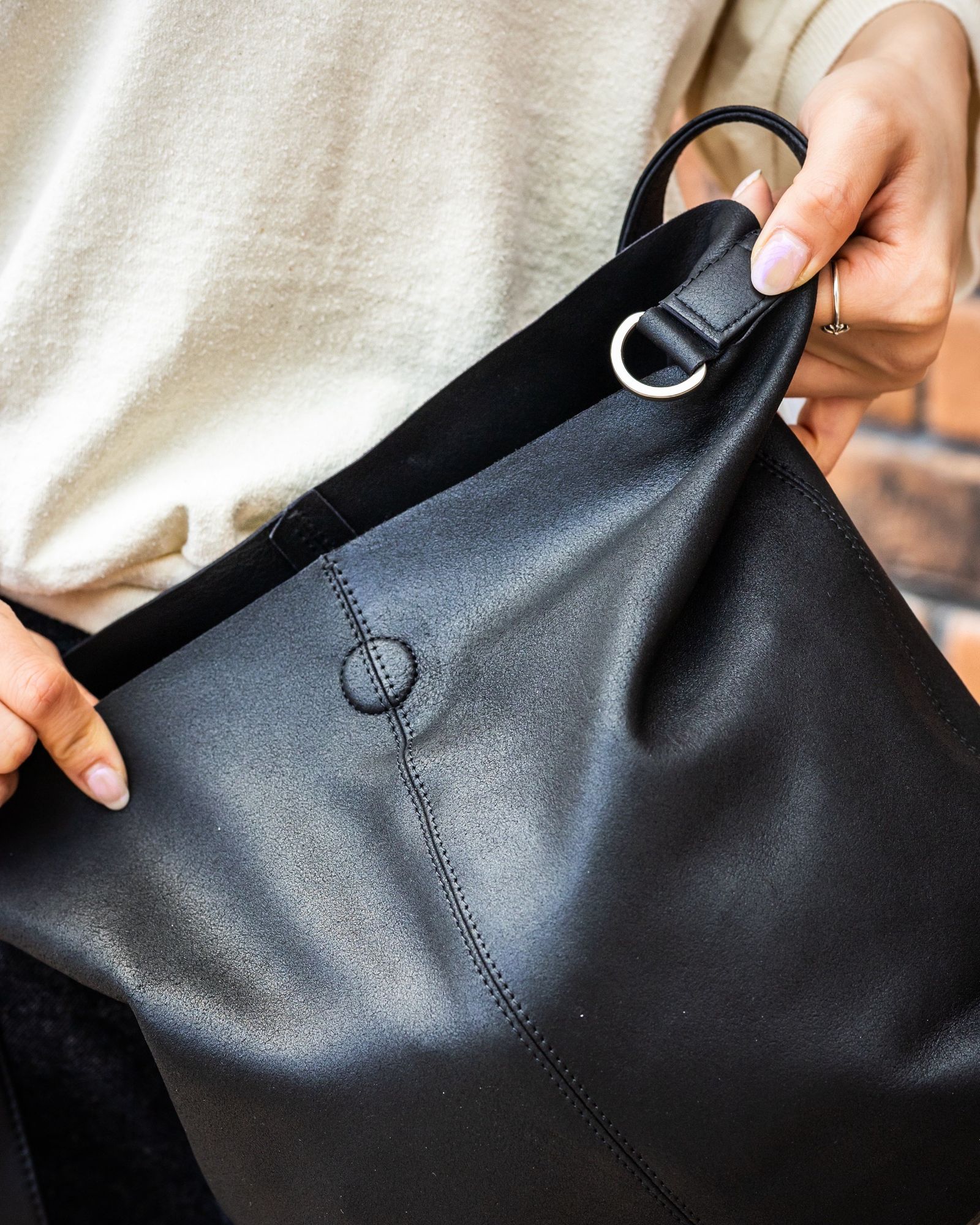 Morphee / モルフェショルダーバッグ SQUARE SHOULDER(SQ-BLK)BLACK☆再入荷しました！