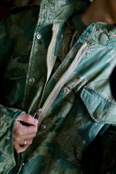 mononoke・made M-65 JACKET CAMOスタイル