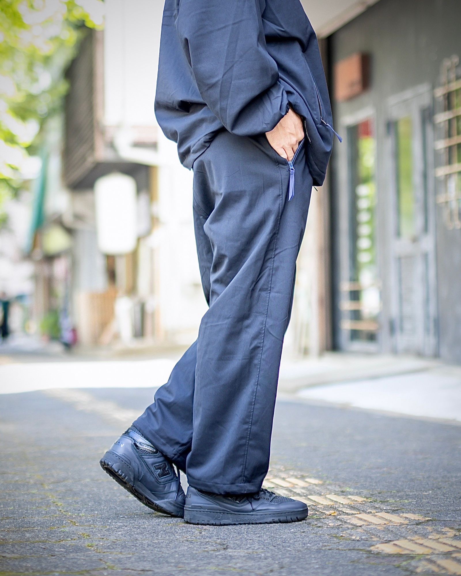 フレッシュサービス WARM CLOTH TRACK PANTS w/Octa (FSC243-40175)NAVY