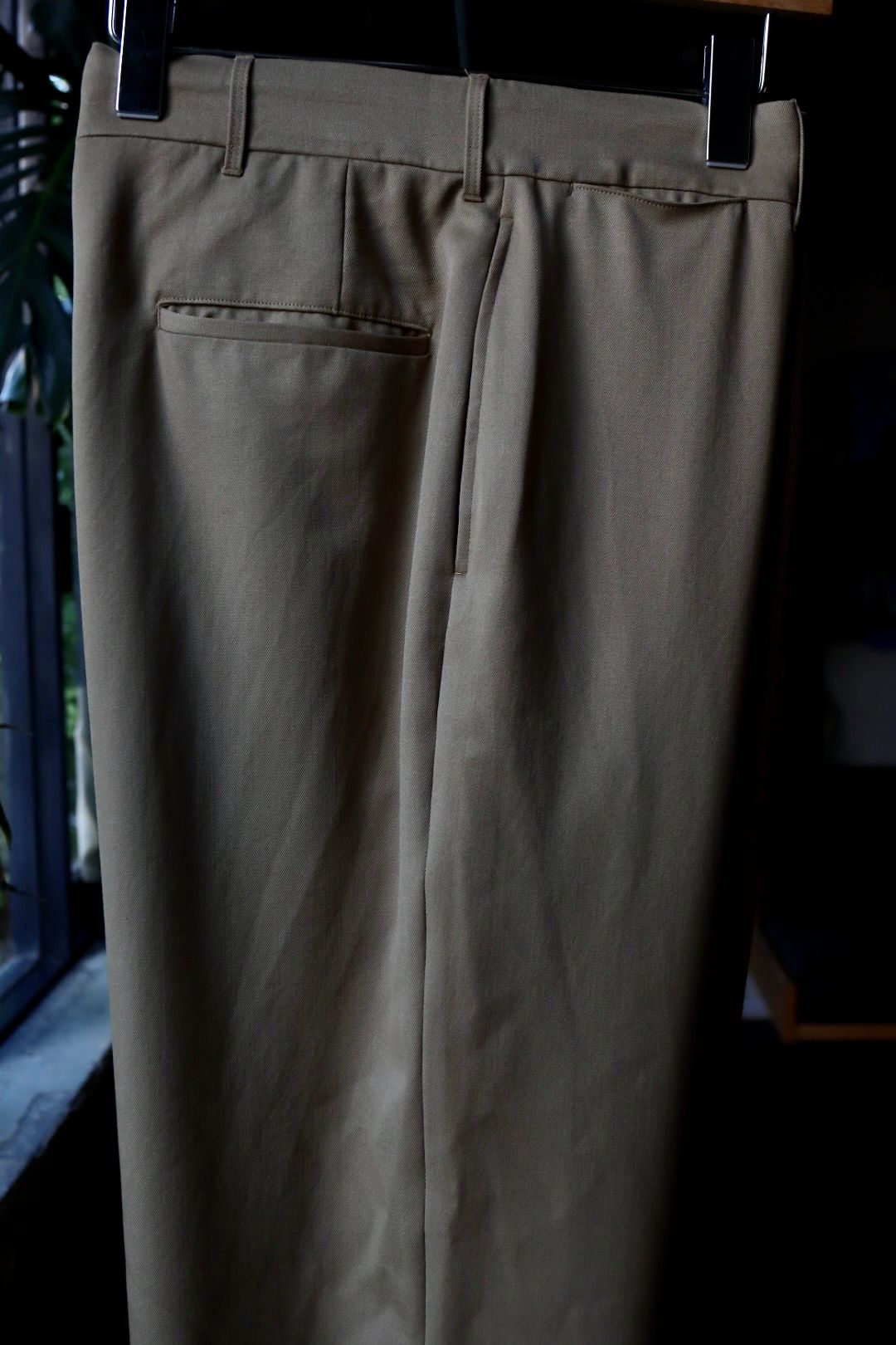 アプレッセ23AW パンツ Vintage Wool Trousers (23AAP-04-23H)BEIGE