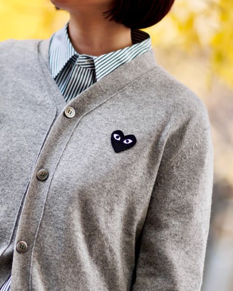PLAY COMME des GARCONS 新作V-NECK CARDIGAN style.2024.12.15