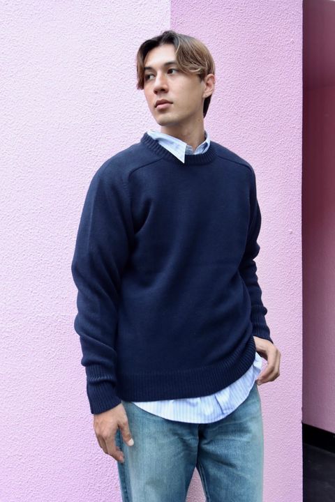 Graphpaper グラフペーパー 23AW SPOT CANCLINI L/S Oversized Regular Collar Shirtスタイル
