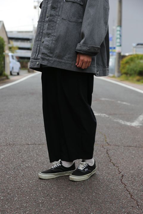 Graphpaper Colorfast Denim Blouson"GRAY"Style.2020.11.1.