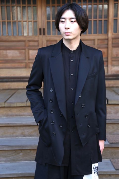 sulvam Gabardine double jacket style.2020.10.14.