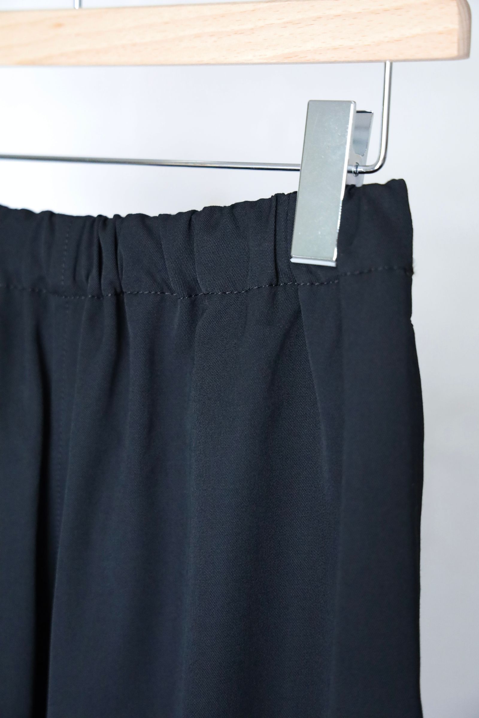 tao 26FW ウールギャバ後染パンツ(TC-P104-051)BLACK☆9月18日(金)発売！
