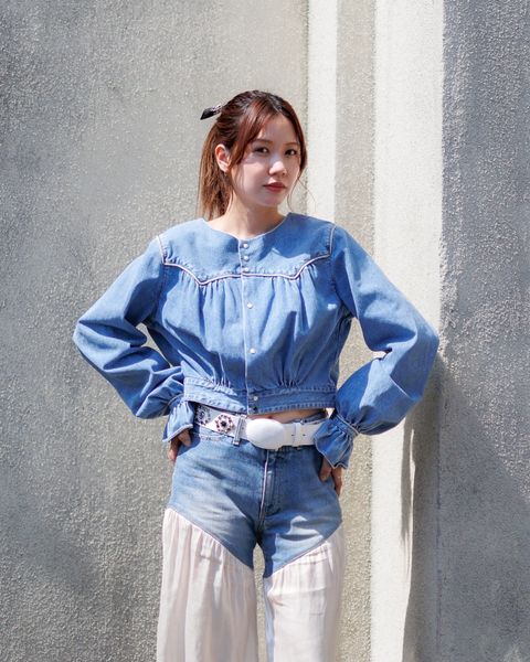 TANAKA SS25 WESTERN BLOUSE style.2025.4.17