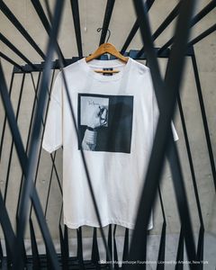 セントマイケル25SS Robert Mapplethorpe TシャツPICTURES MT_SS TEE(SM-HR8-0000-C18)WHITE