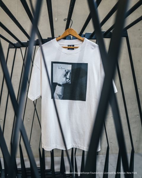 セントマイケル25SS Robert Mapplethorpe TシャツPICTURES MT_SS TEE(SM-HR8-0000-C18)WHITE