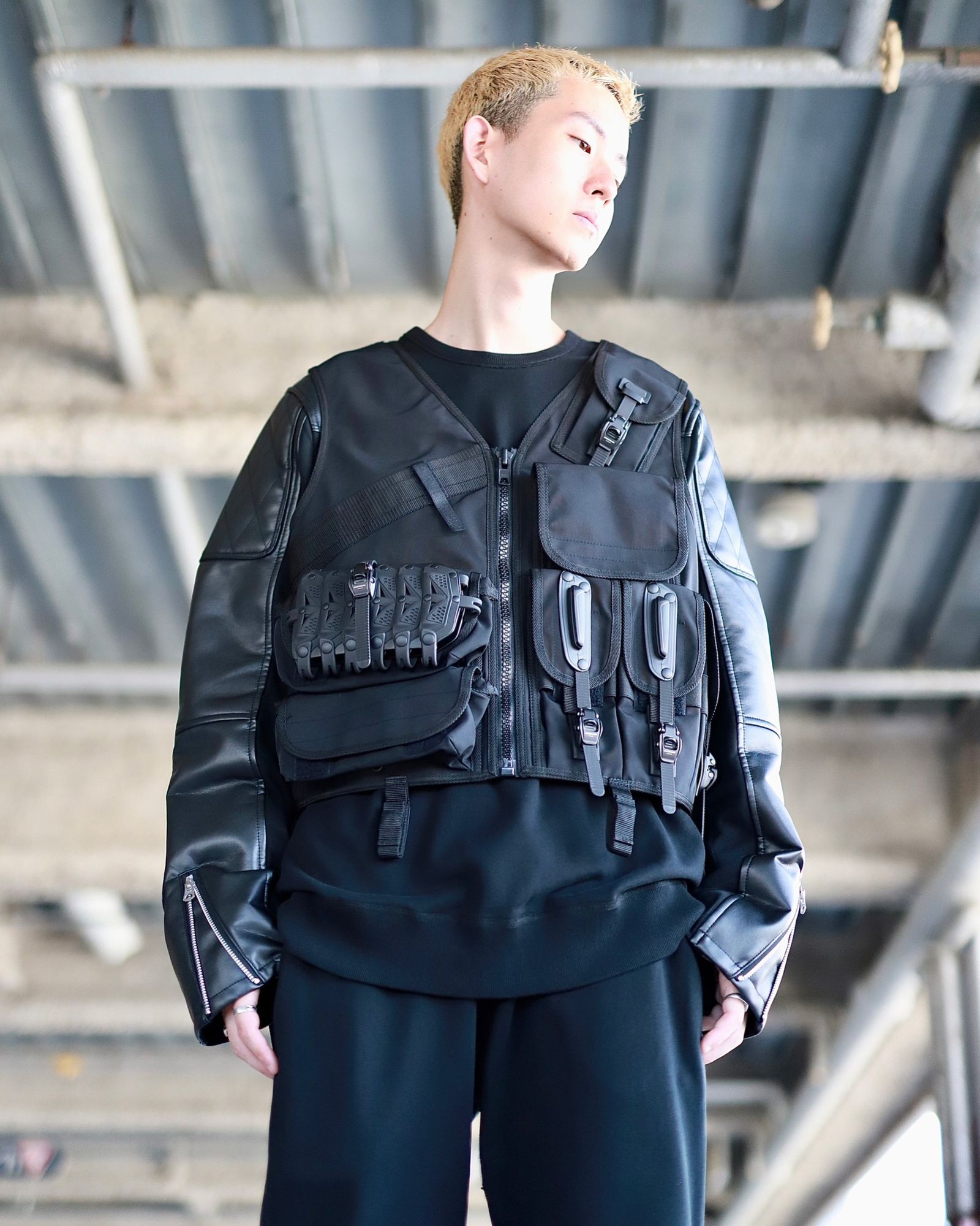 23AW JUNYA WATANABE InnerraumインナーラムベストXL-