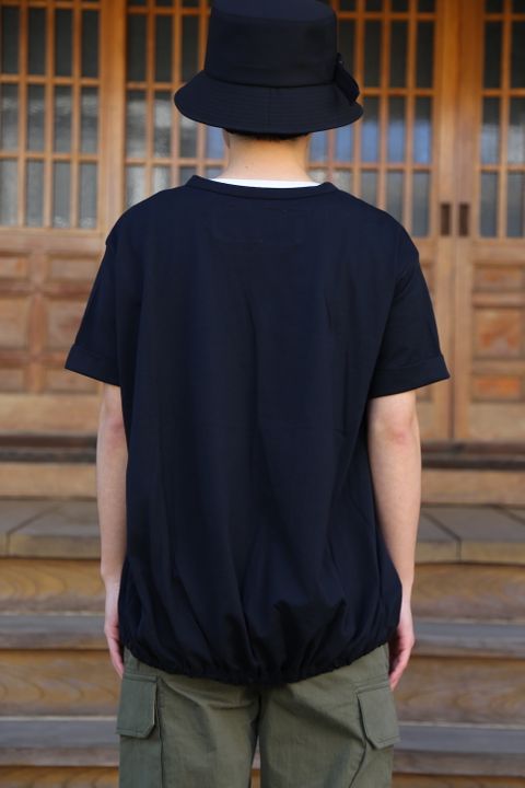 Dulcamara バルーンTシャツ(D121-T800),よそいきバケットハット(D121-G110) style. 2021.03.08.