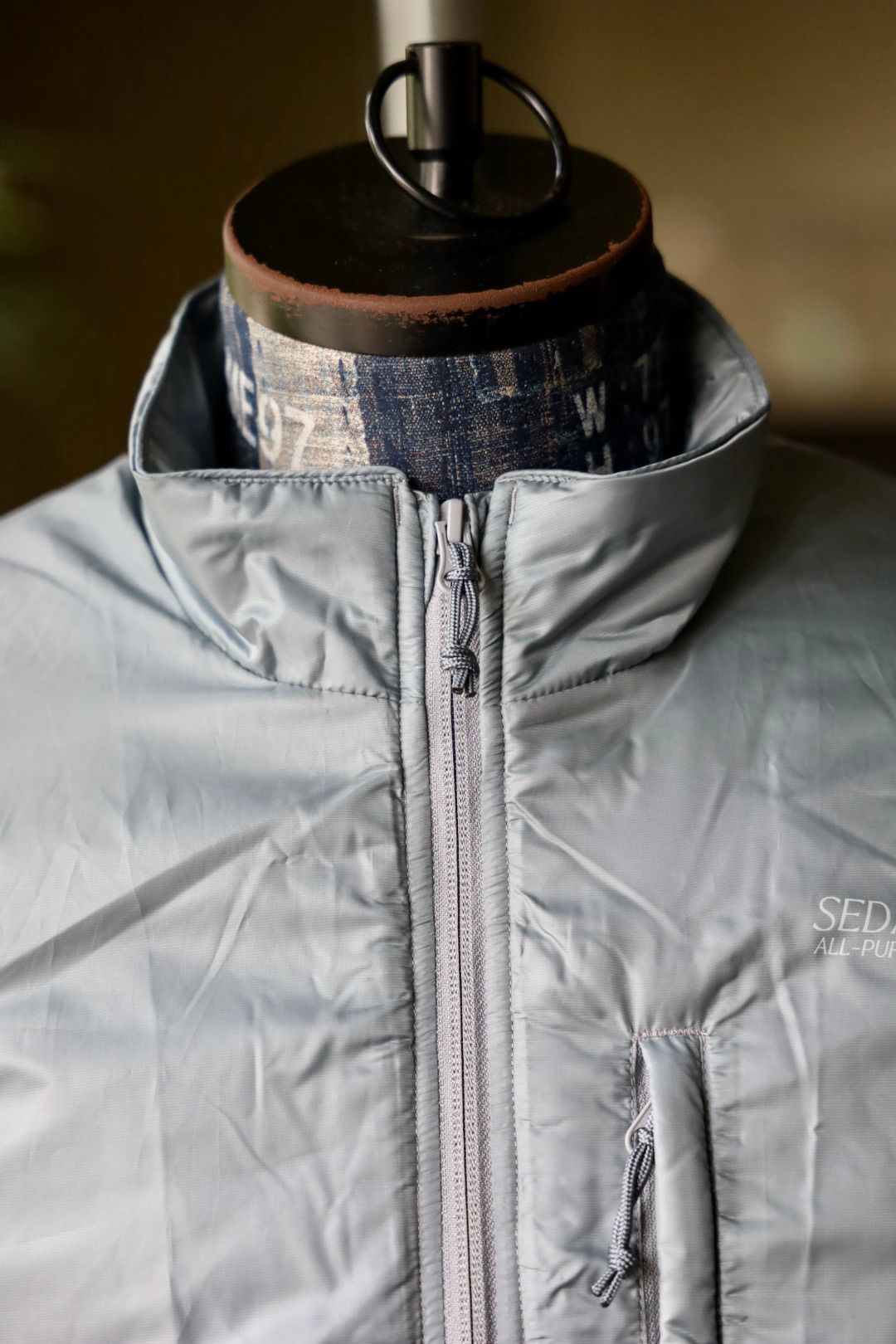 セダンオールパーパス FW25 Packable Puff Vest(SD25F-JK01)Grey