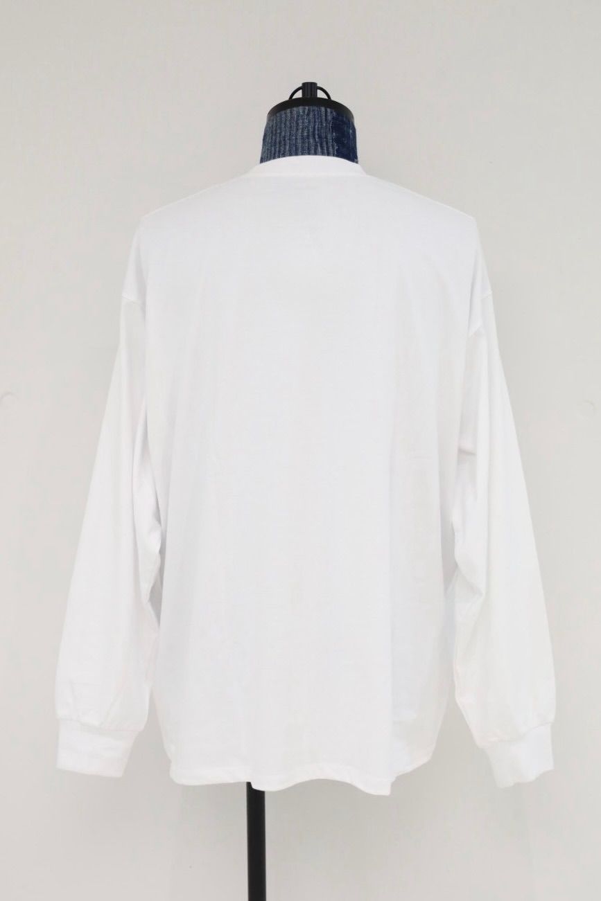 フレッシュサービス 26AW CORPORATE L/S TEE "FE MONOGRAM"(FSC263-70117FE)WHITE☆8月29日(土)新作発売！