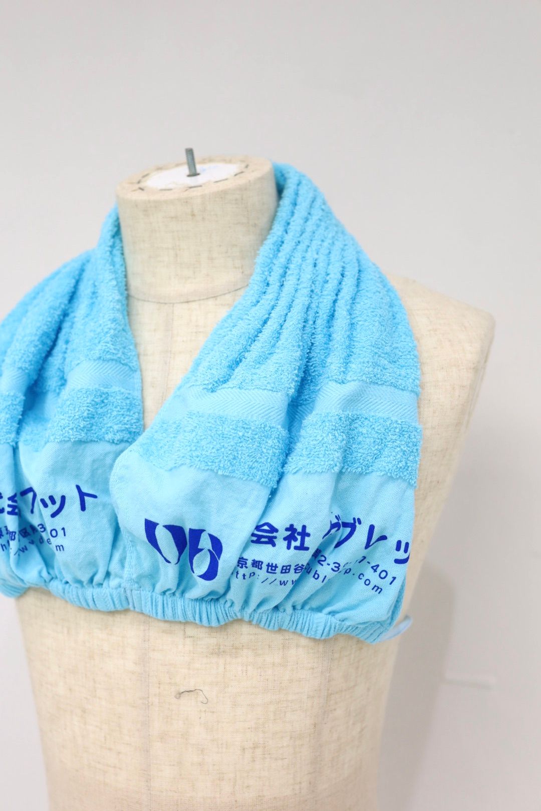 doublet ダブレット26SS TOWEL NECK BRA (26SS49CS439)L.BLUE★2月14日(土)11:00発売！