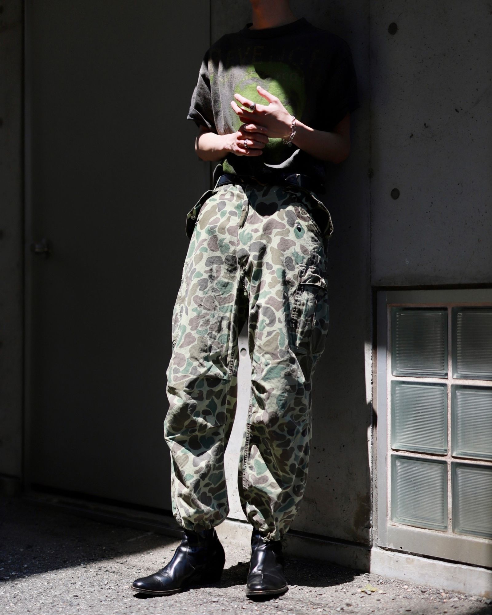 ©SAINT M×××××× セントマイケル×SHERMER ACADEMY23SS SAINT ACDMY CARGO PANTS スタイル