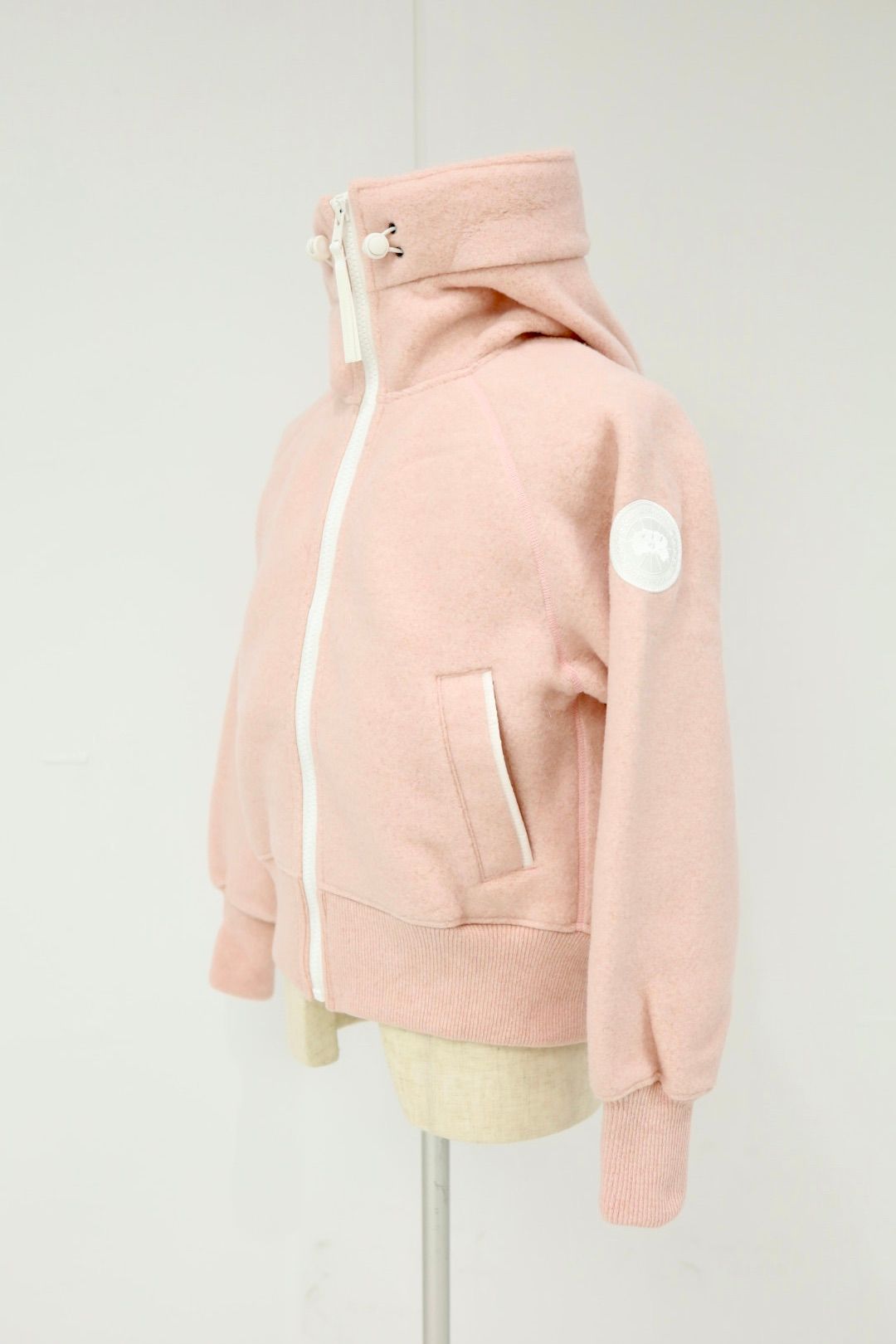 カナダグース レディース Chilliwack Fleece Bomber White Label(7102WW)Vintage Rose☆新作発売！