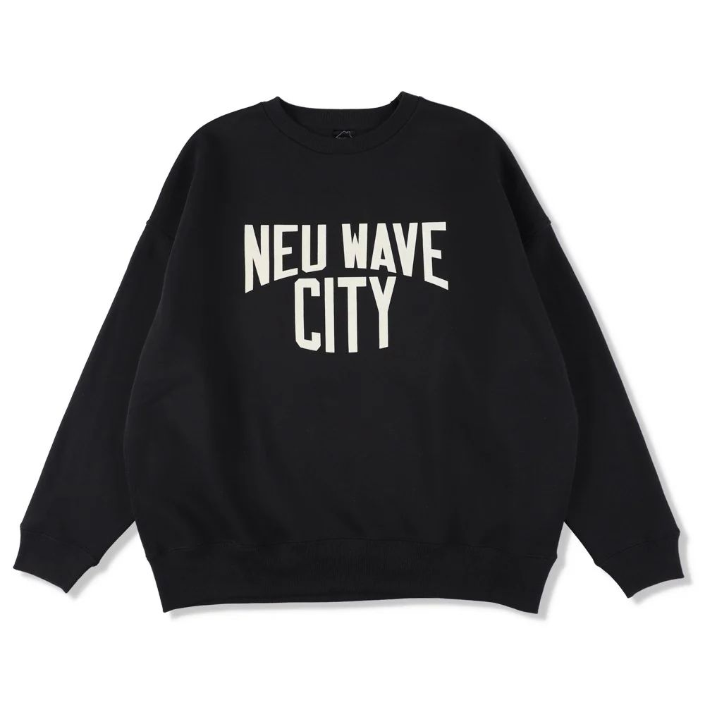 イズネスミュージック 25AW NEU WAVE SWEAT SHIRTS (NEUWAVESW01)BLACK☆新作発売！