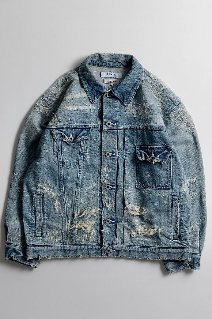 FDMTL - ファンダメンタル デニムカバーオール COVERALL JACKET