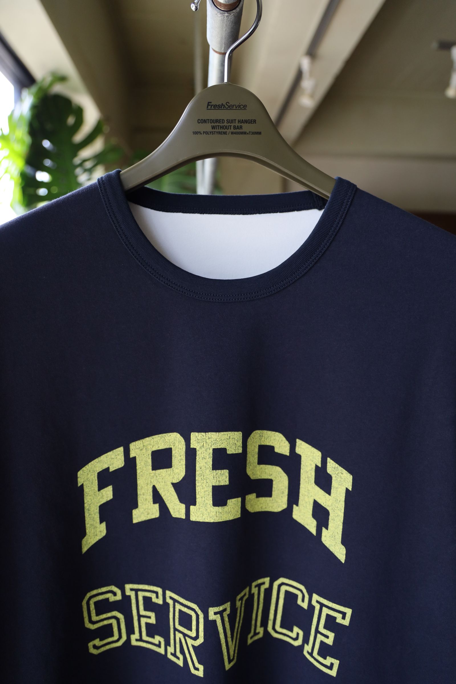 フレッシュサービス REVERSIBLE L/S TEE (FSC252-70041)NAVY