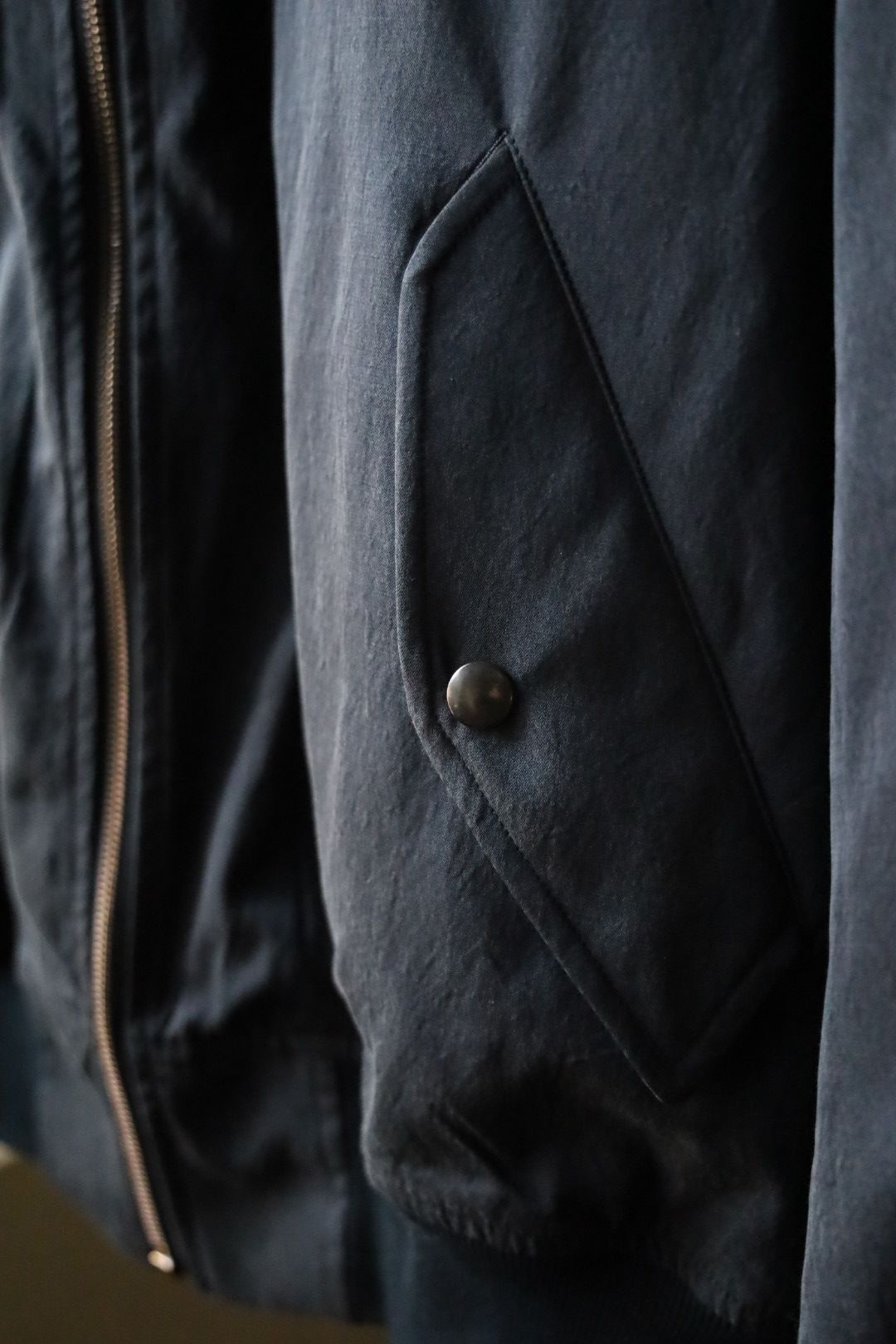 アプレッセ Silk Padding Jacket(25SAP-01-08H)NAVY☆1月11日(土)発売！