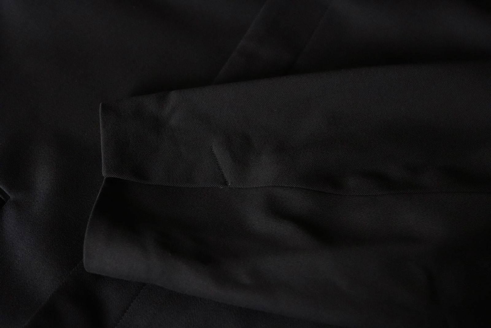 グラフペーパー Women's  25AW Techno Wool Nylon Stand Collar Short Jacket(GL253-20317)BLACK