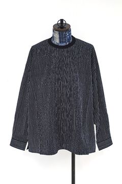 S.F.C 2026FW エスエフシー STRIPE CREWNECK SHIRT (SFCFW26S01)Black☆9月12日(土)発売！