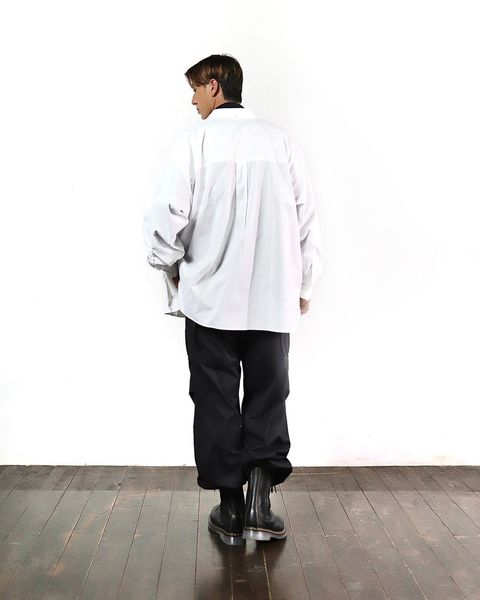 FreshService フレッシュサービスDRY OXFORD CORPORATE L/S B.D.SHIRT"WHITE"スタイル