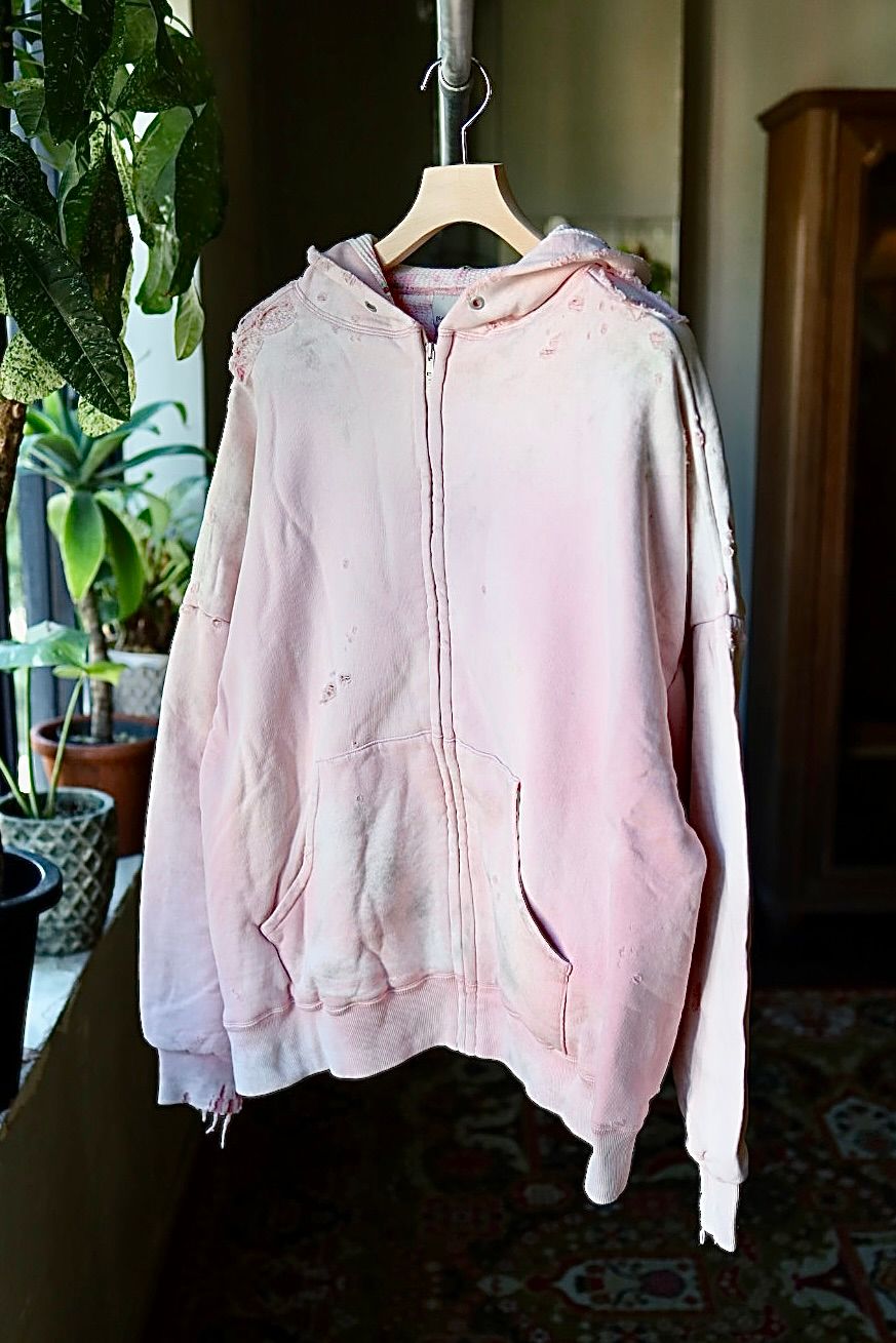 モノノケ・メイド DOUBLE FC ZIP HOODIE/SAKURA(MT-MK8-0000-012)PINK★9月5日(土)発売！