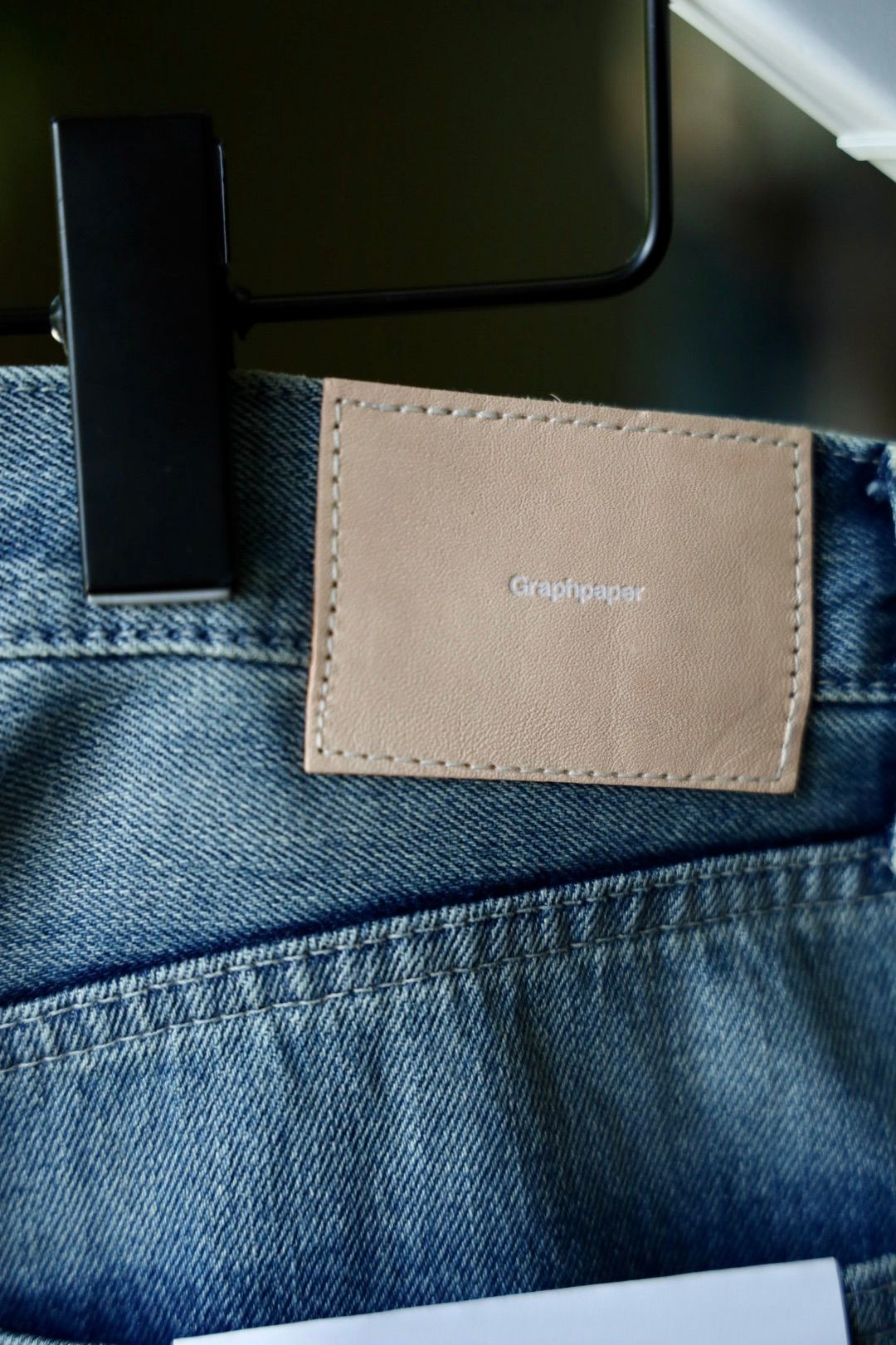 グラフペーパー　デニム　25SS Graphpaper - グラフペーパー25AW Selvage Denim Five Pocket