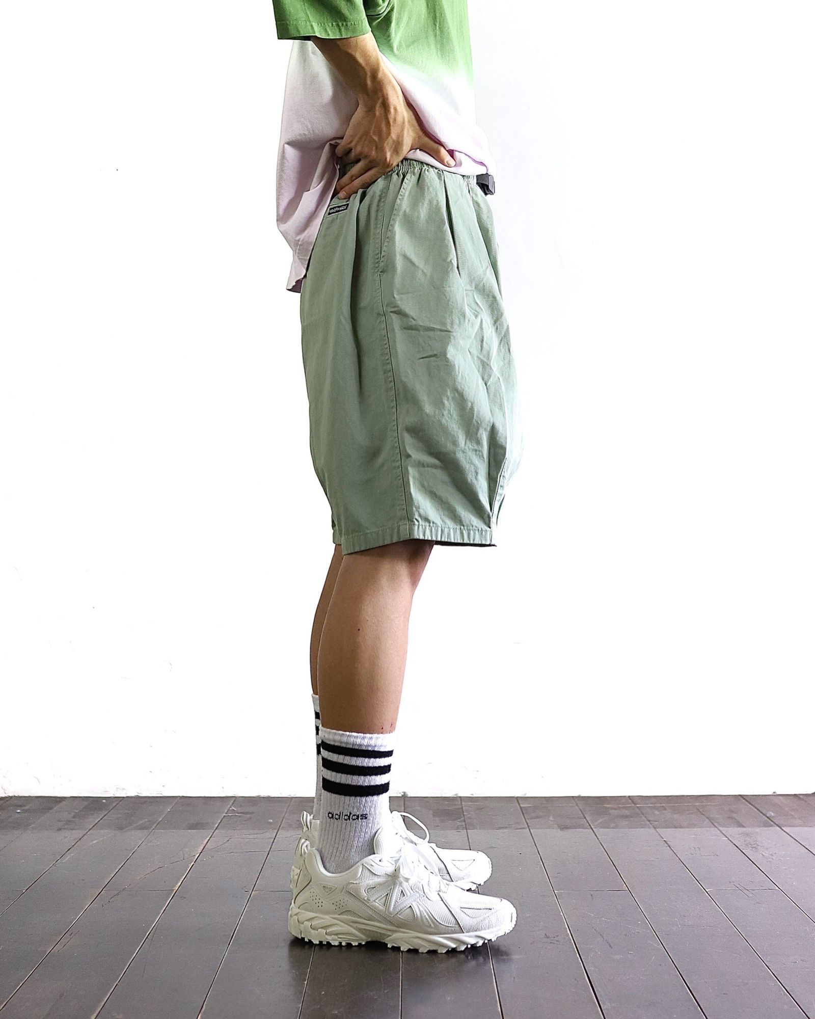 is-ness 24SS GRAMICCI for is-ness HORIZON OVERDYE T-SHIRT style 2024.4.20