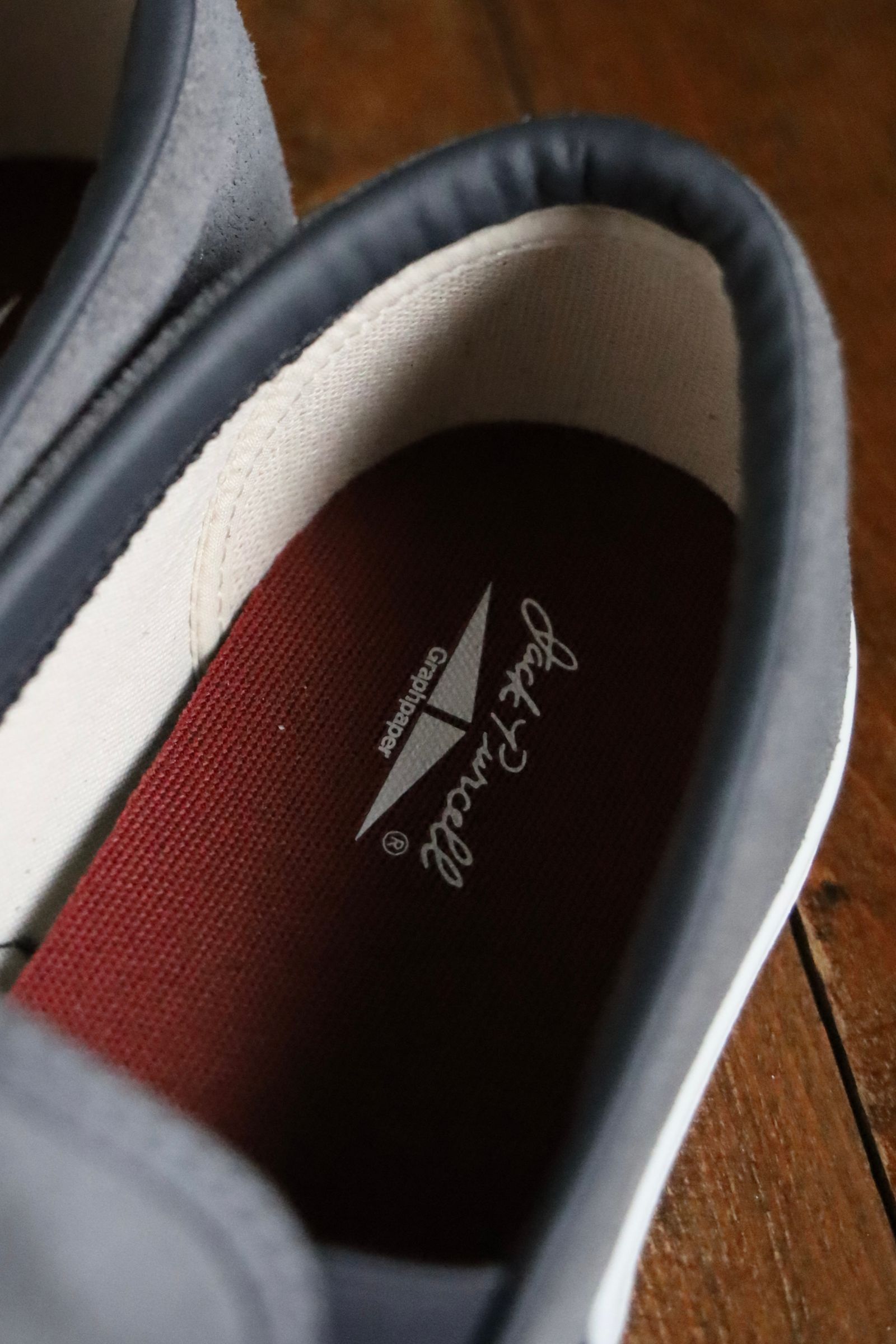 グラフペーパー Jack Purcell for Graphpaper Slip-on(GU243-90011)GRAY
