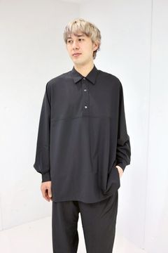 フレッシュサービス WOOLY CLOTH ANORAK SHIRT(FSC261-50082)BLACK★2月7日(土)発売